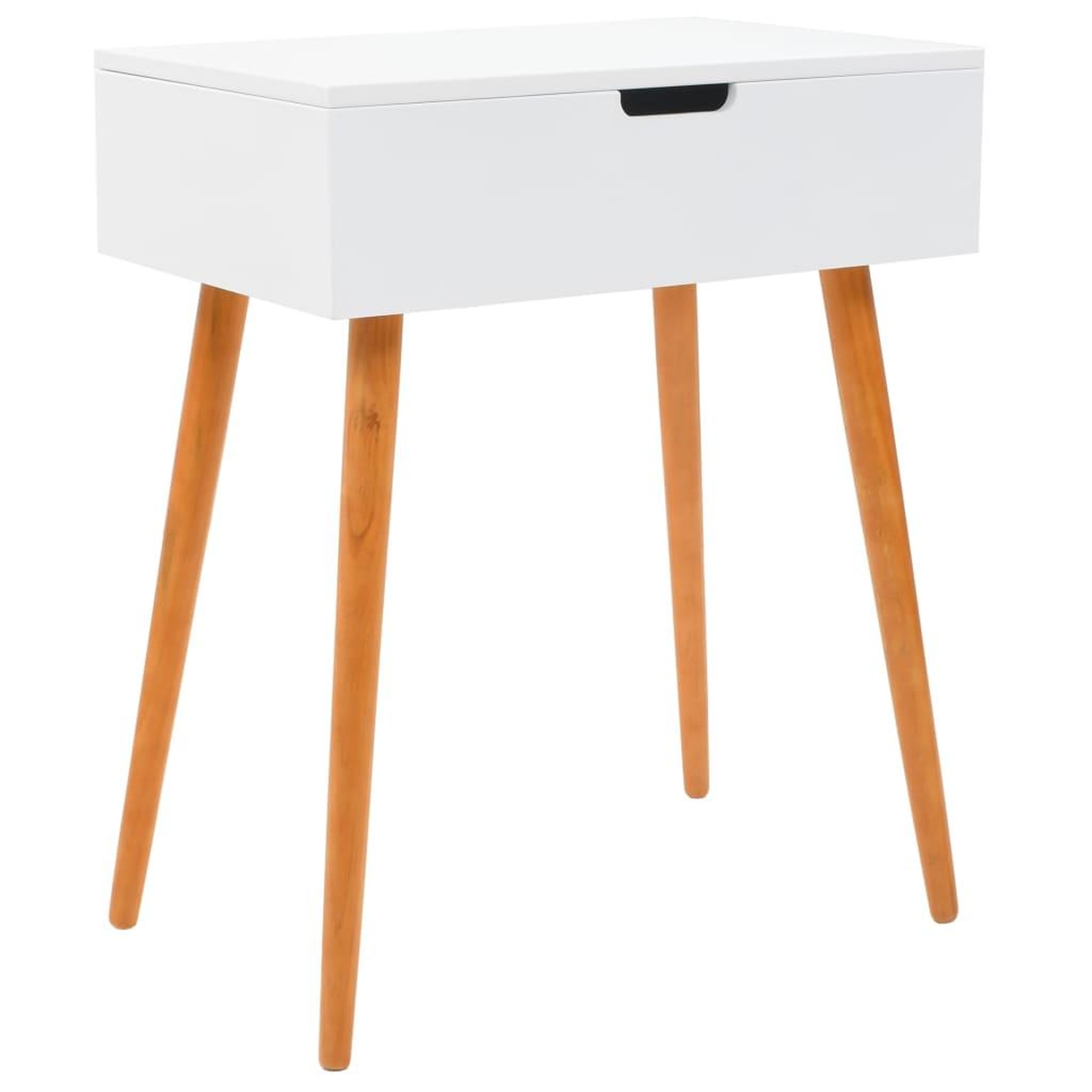 Voir la diapositive 2 : VIDAXL Coiffeuse avec miroir mdf 60 x 40 x 75 cm