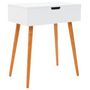 Voir la diapositive 2 : VIDAXL Coiffeuse avec miroir MDF 60 x 40 x 75 cm