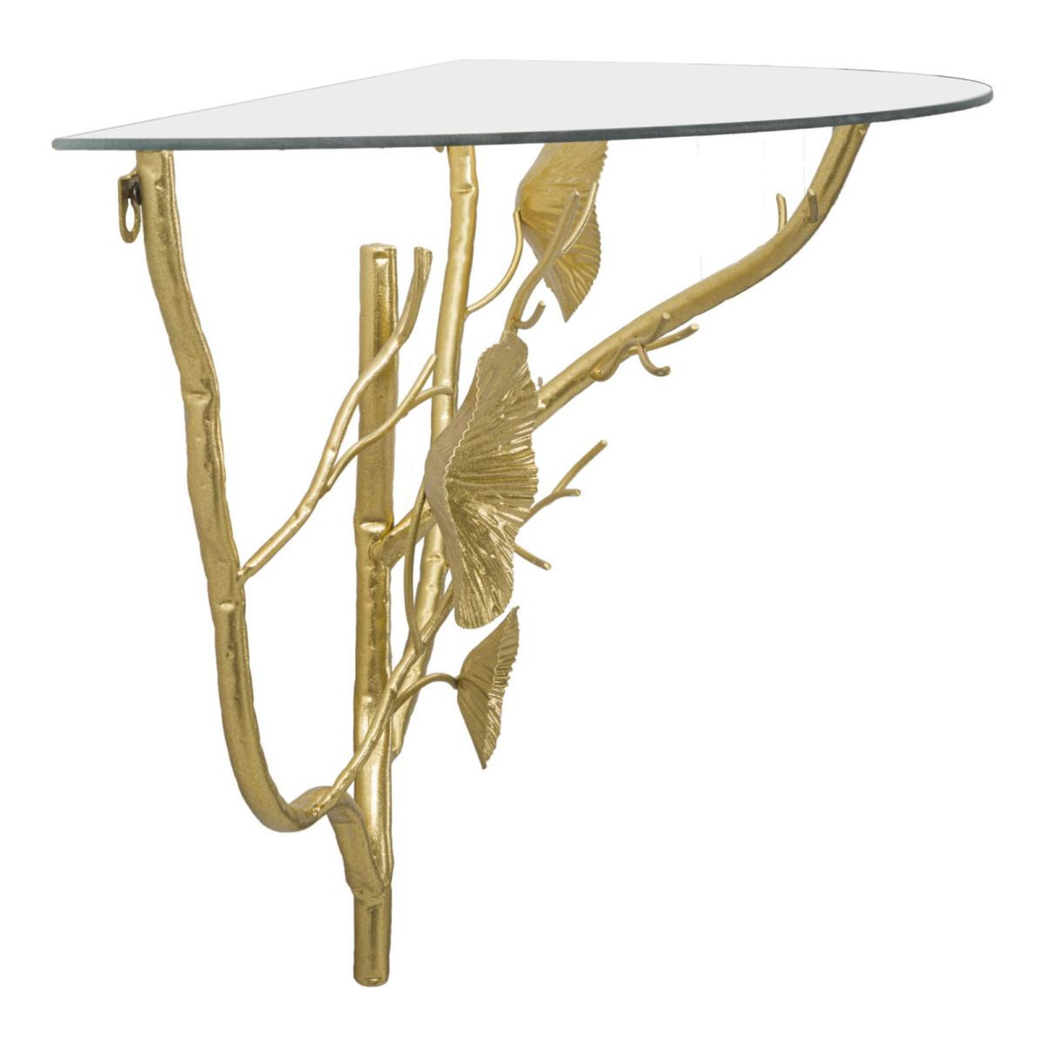 Voir la diapositive 5 : Paris Prix Table de chevet murale  tisty  60cm or