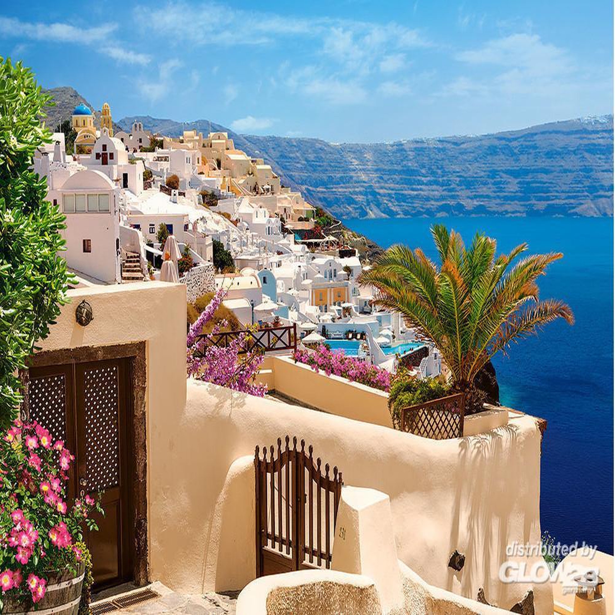 Voir la diapositive 4 : Castorland Puzzle 2000 pièces : Santorin, Grèce