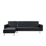 Voir la diapositive 4 : Canapé d'angle convertible réversible 4 places simili LUXOR XXL