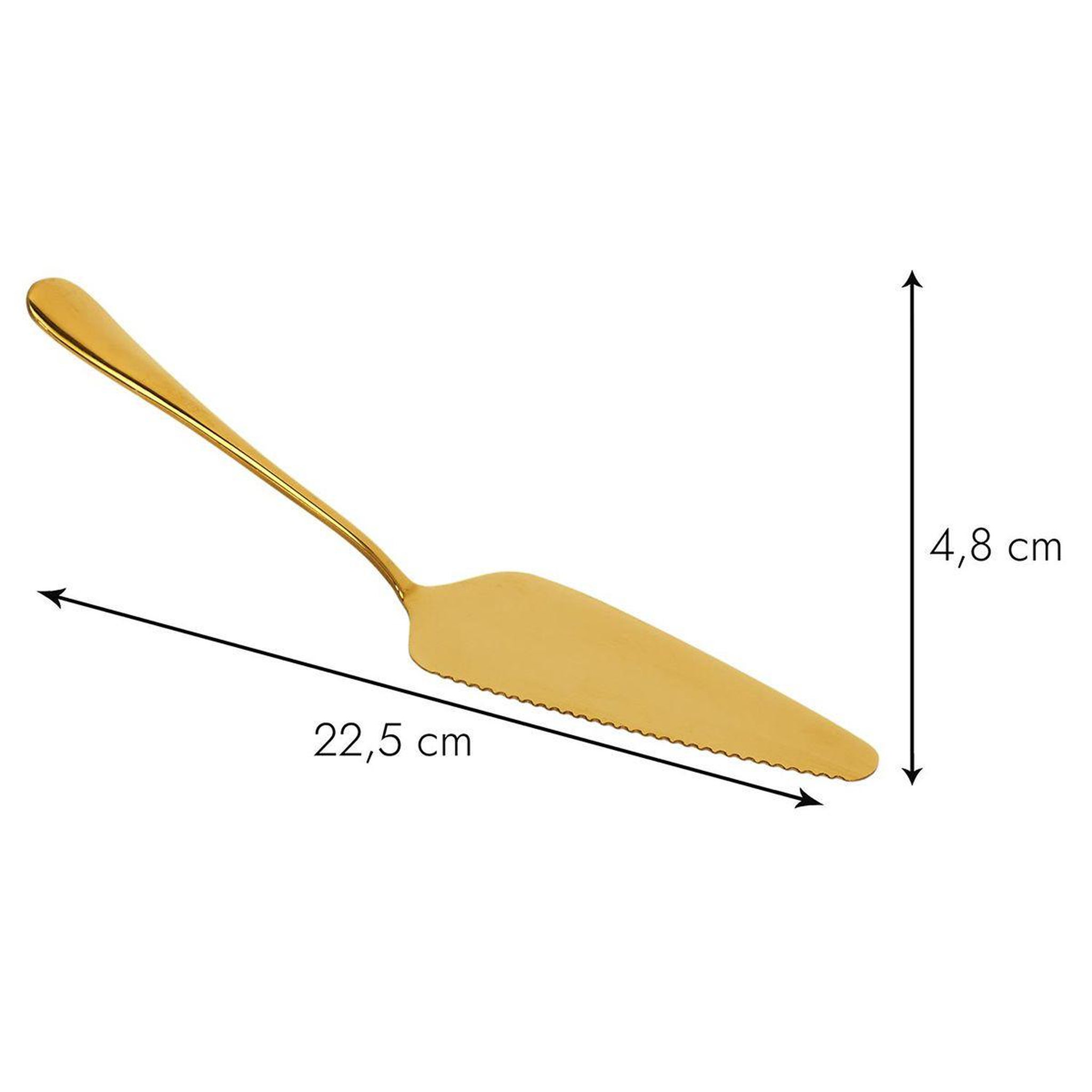 Voir la diapositive 4 : The Home Deco Factory Pelle à tarte design  pie  22cm or