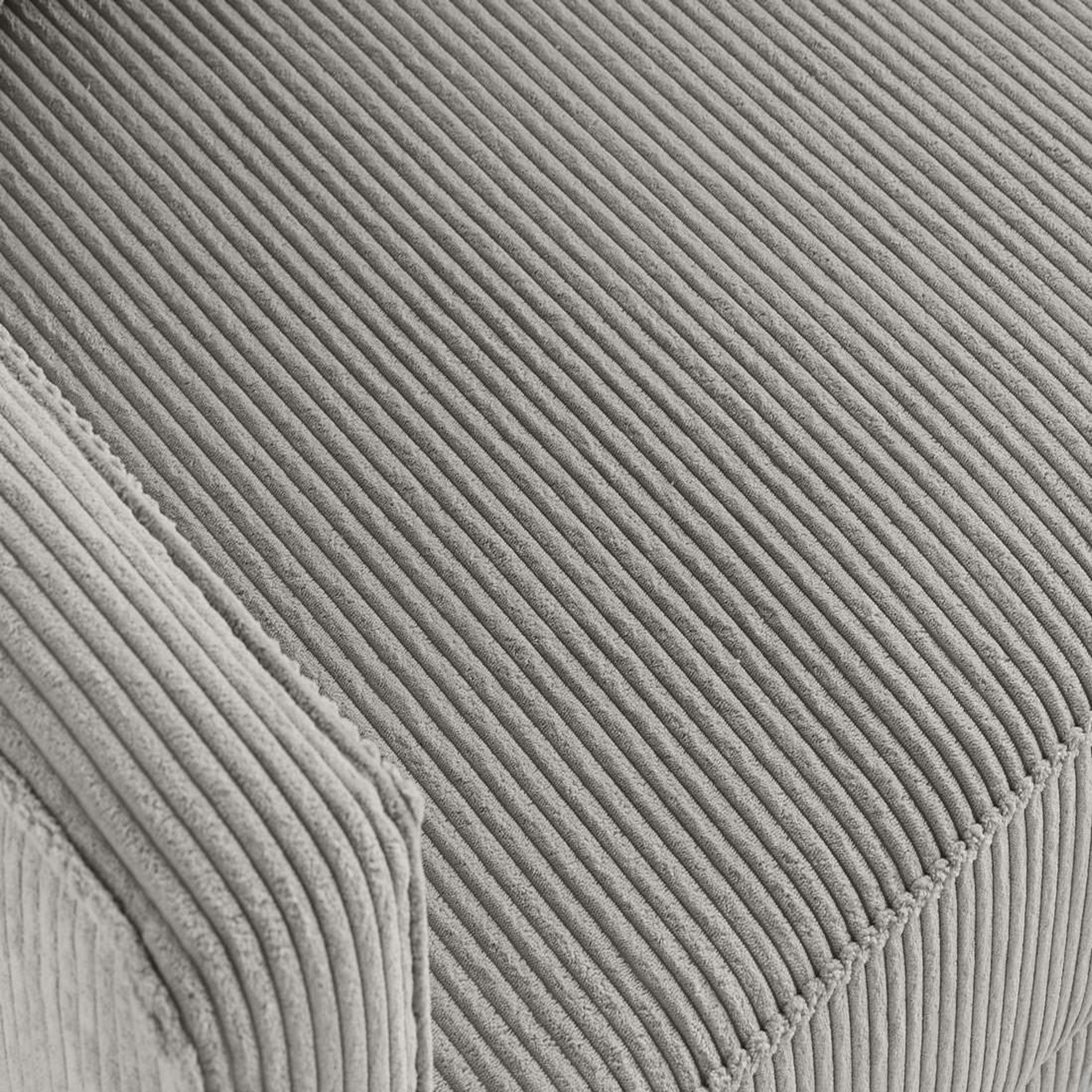 Voir la diapositive 6 : LISA DESIGN Charlie - canapé droit 2 places - en velours côtelé