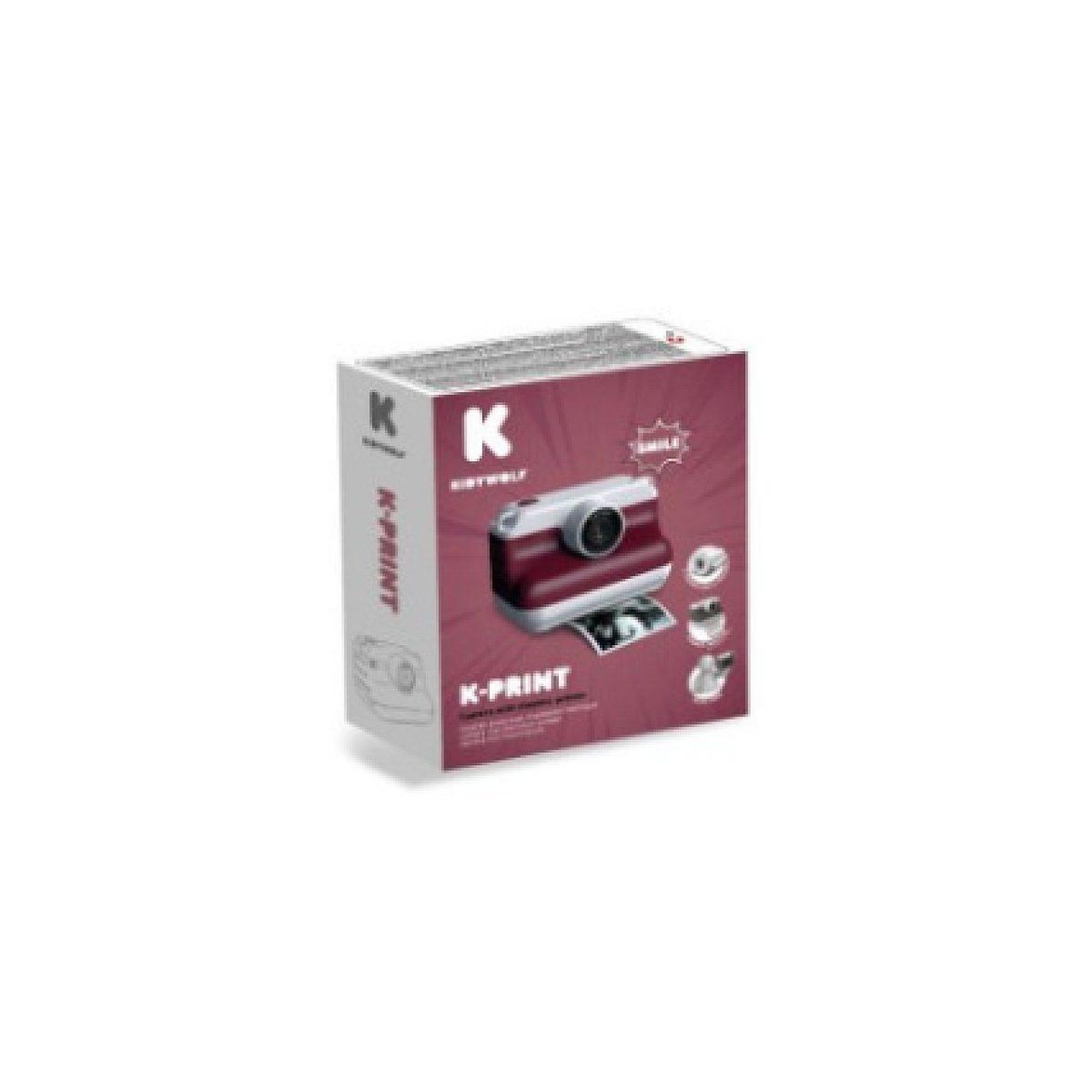 Voir la diapositive 3 : KIDYWOLF Kidyprint rouge - appareil photo a impression therminque