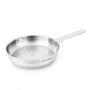 Voir la diapositive 2 : KITCHEN COOK Poêle acier inoxydable 24 cm induction PROFESSIONNEL