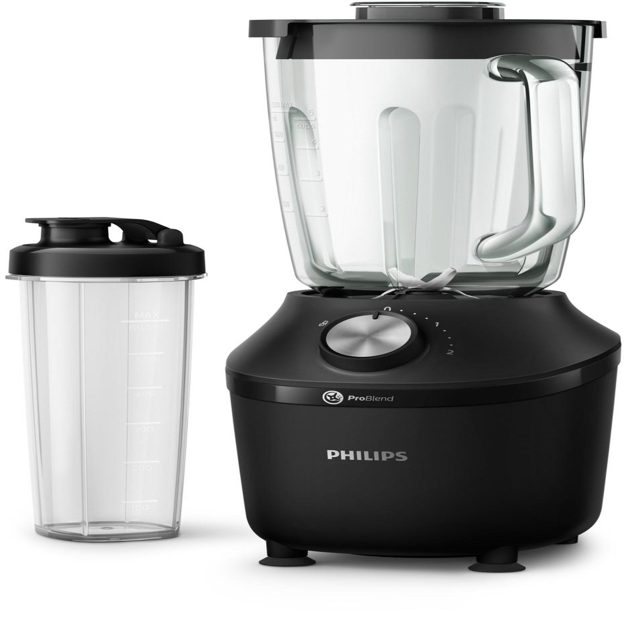 Voir la diapositive 2 : Philips Philips 3000 series hr2291/41 blender technologie problend crush 600 w, 2 l