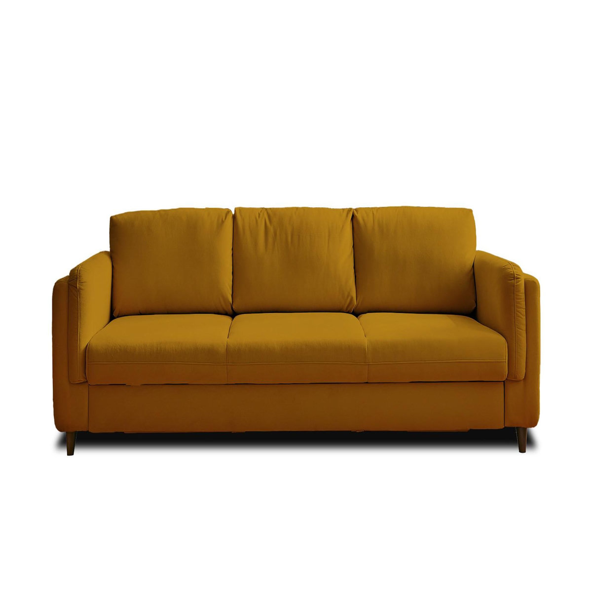 LISA DESIGN Brooke - canapé 3 places - convertible - en velours