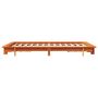 Voir la diapositive 5 : VIDAXL Cadre de lit sans matelas cire marron 150x200cm bois pin massif