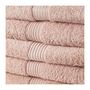 Voir la diapositive 2 : Today TODAY Essential - Lot de 10 serviettes de toilette 50x90 cm 100% Coton coloris rose