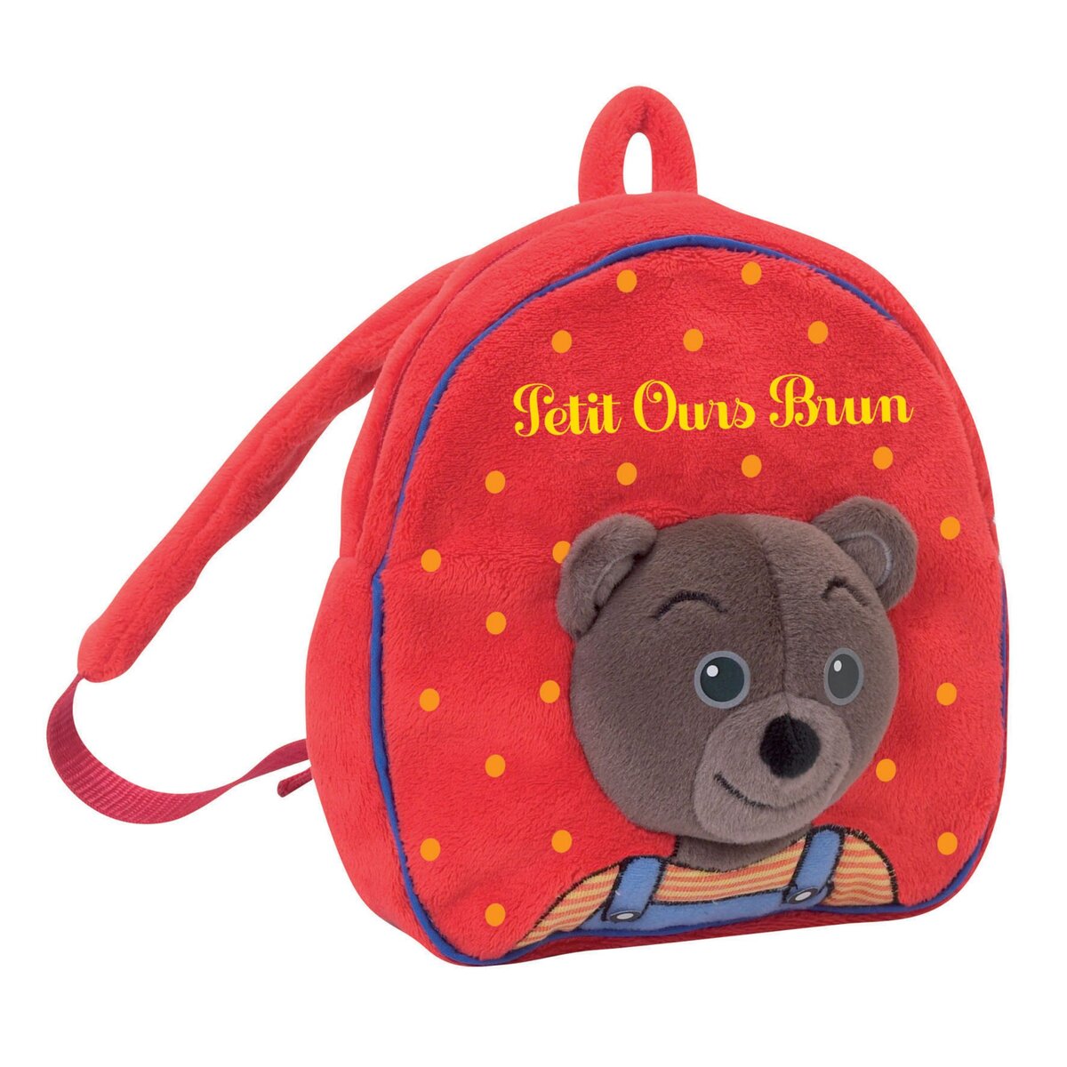 Sac gouter Petit Ours Brun peluche pas cher Auchan