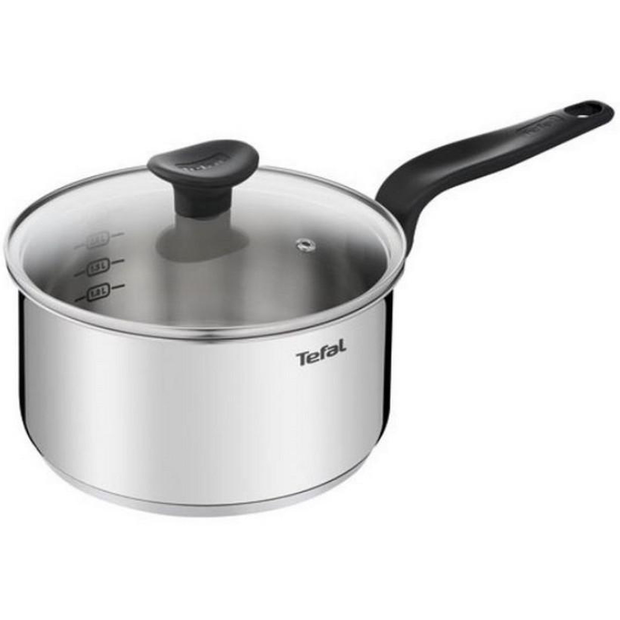 TEFAL Casserole inox 20cm avec couvercle - e3082404