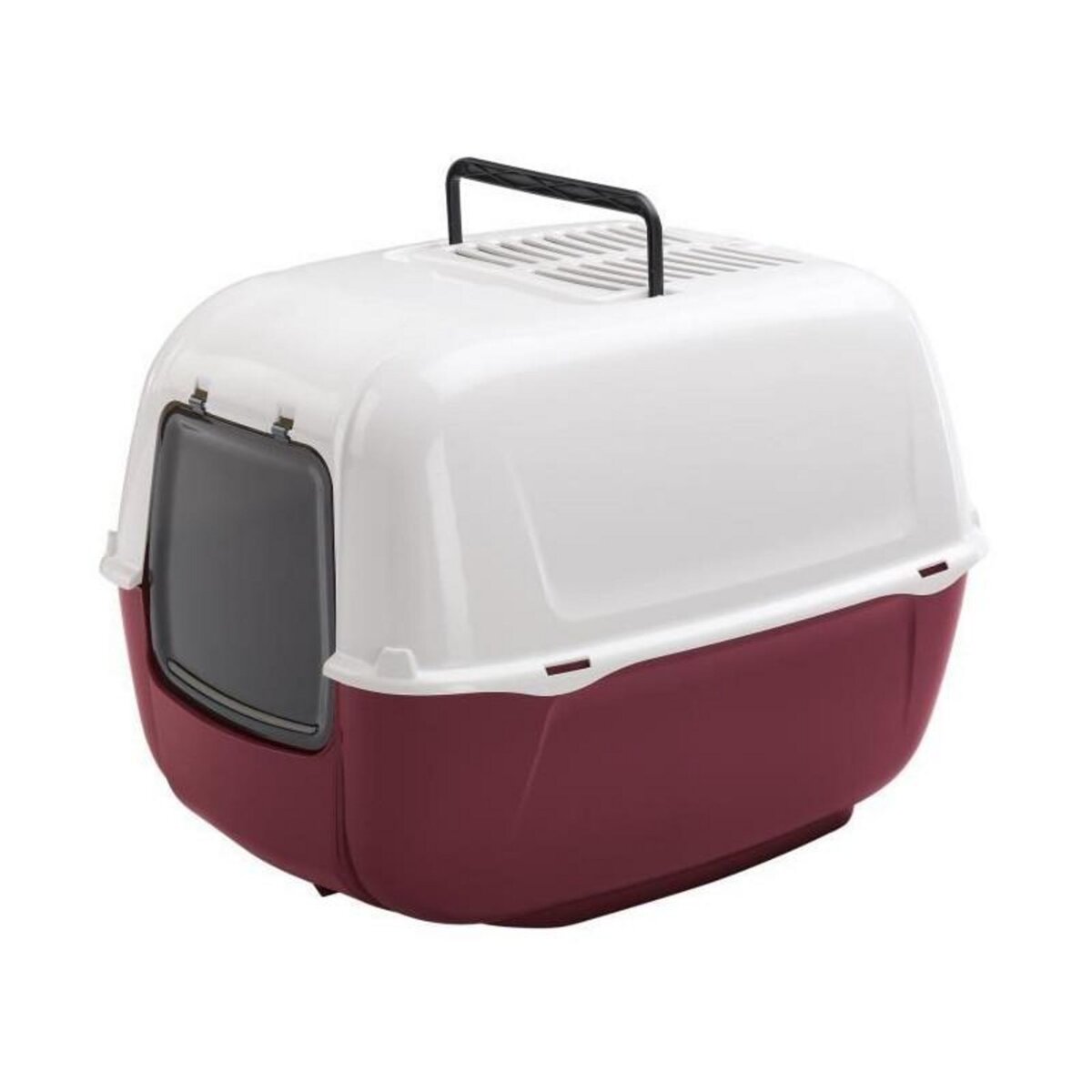 Ferplast Maison de toilette pour chat PRIMA - Plastique - Filtre a charbon a actif anti odeur - FERPLAST