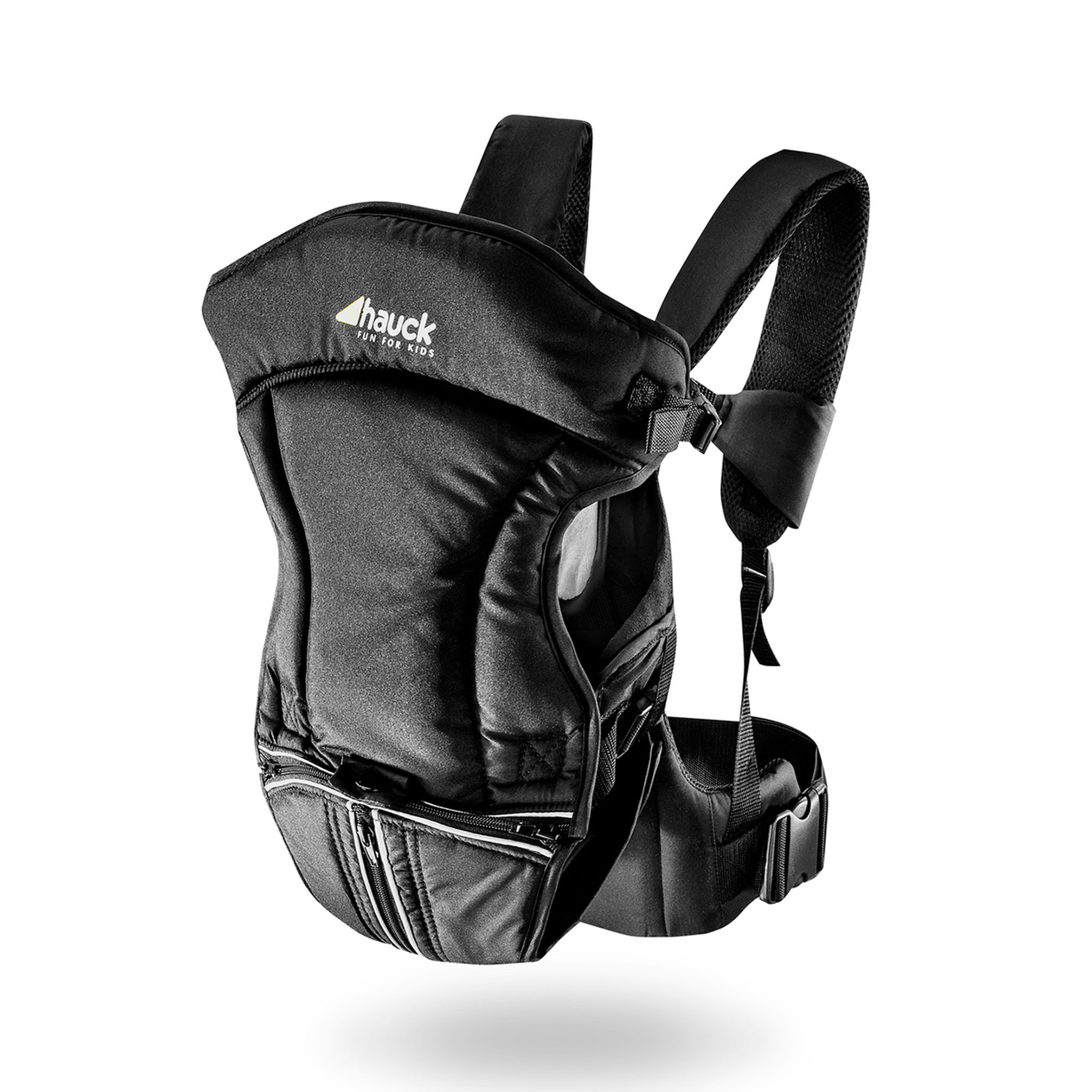 Voir la diapositive 1 : HAUCK Porte bébé 3 positions 3 Way Carrier - Noir