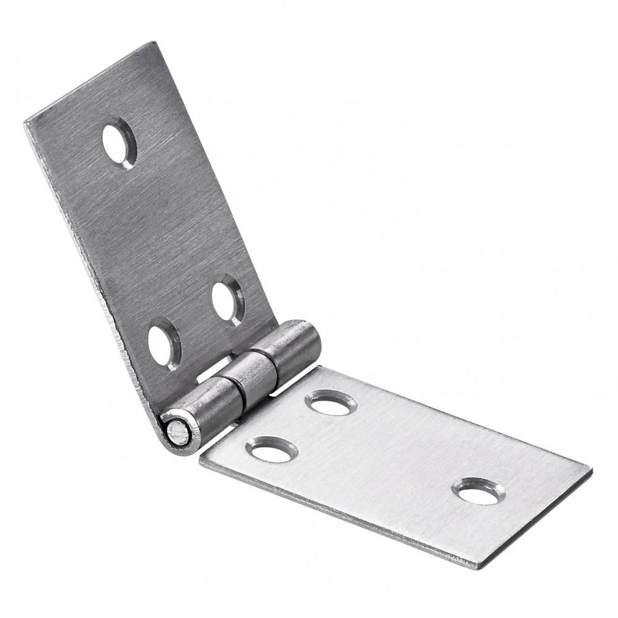 CENTRALE BRICO Charnière universelle inox pour meuble, L.30 x l.80 mm