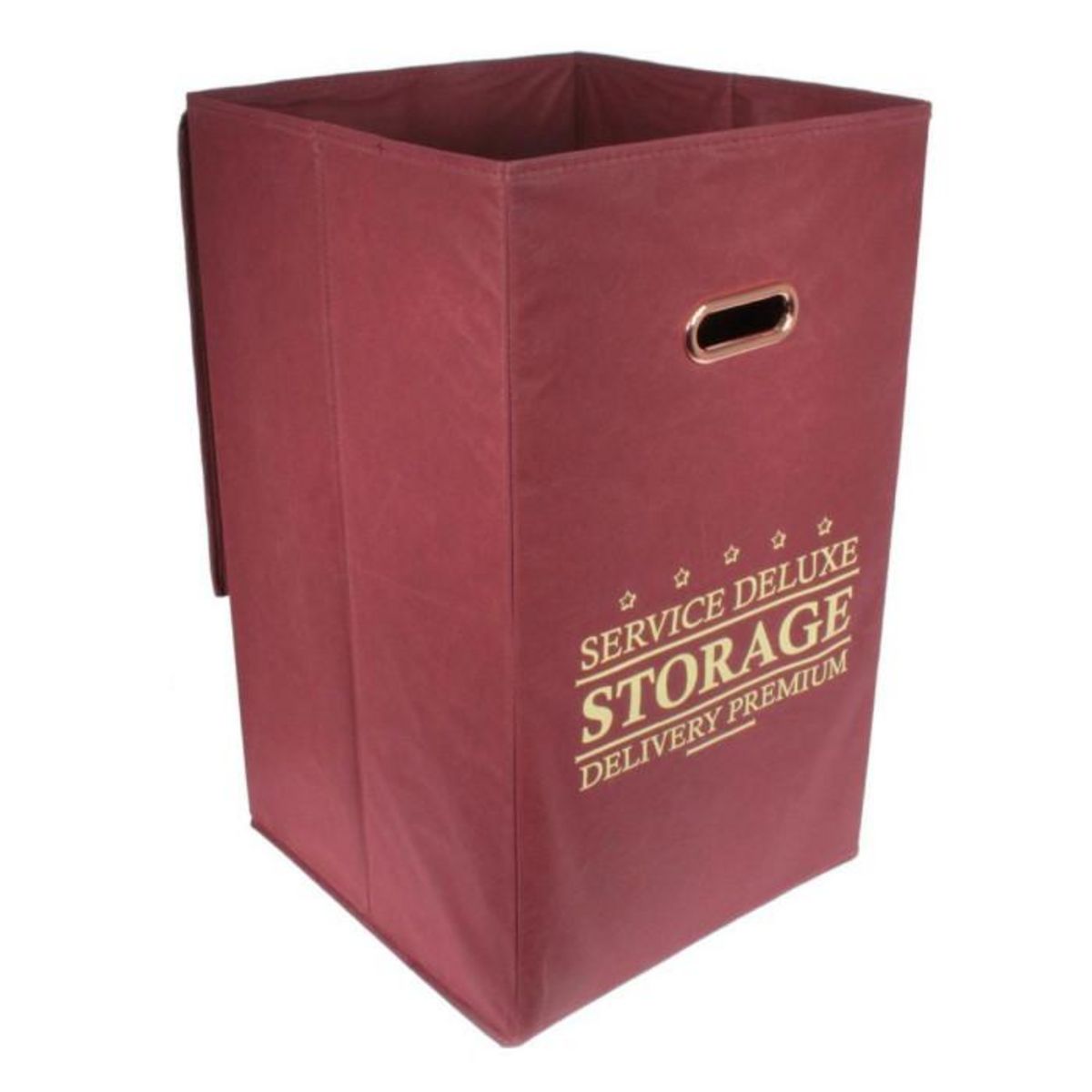 Paris Prix Panier à Linge Piable  Service Deluxe  70L Bordeaux