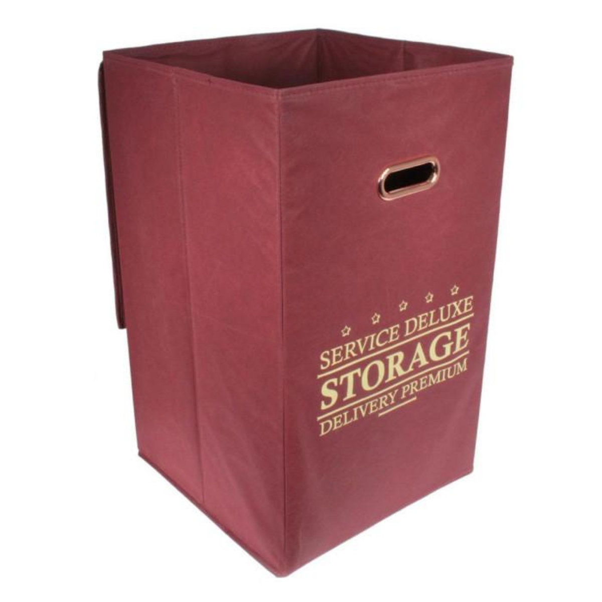 Paris Prix Panier à Linge Piable  Service Deluxe  70L Bordeaux