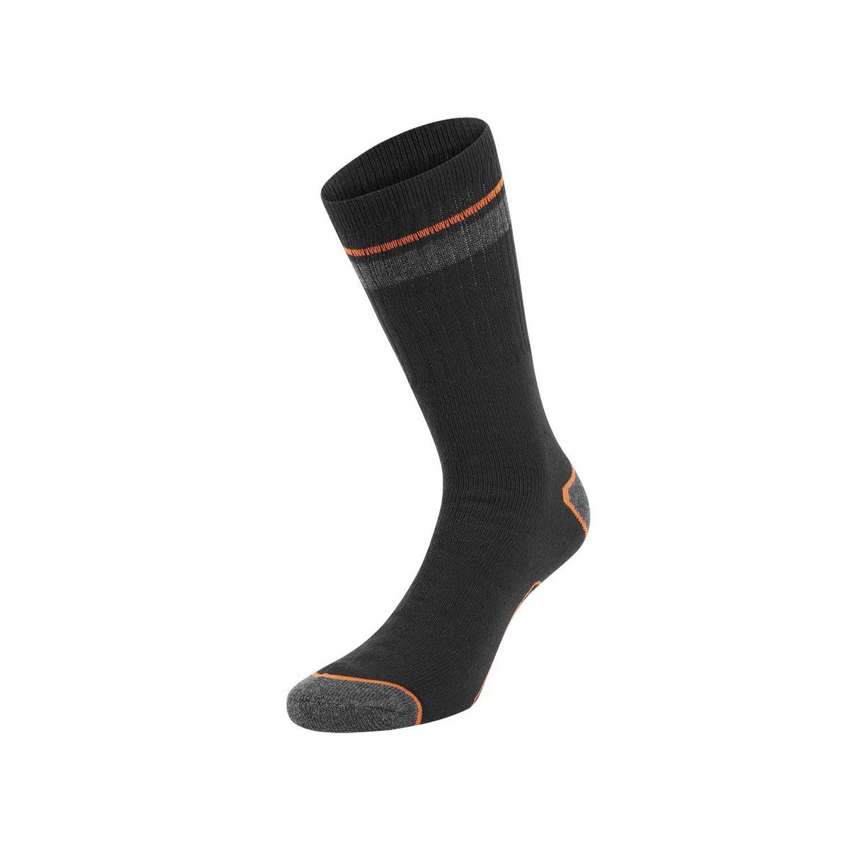 Black et Decker Lot de 6 Paires de Chaussettes hautes de travail DEK