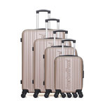 AMERICAN TRAVEL AMERICAN TRAVEL - Set de 4 Valises SPRINGFIELD-M 75 cm 4 Roues. Coloris disponibles : Rouge