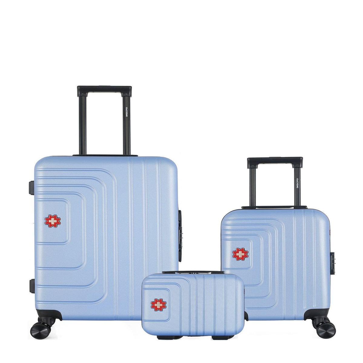 SWISS KOPPER SWISS KOPPER - LOT DE 3 - Valises weekend, cabine XXS et vanity RUTI