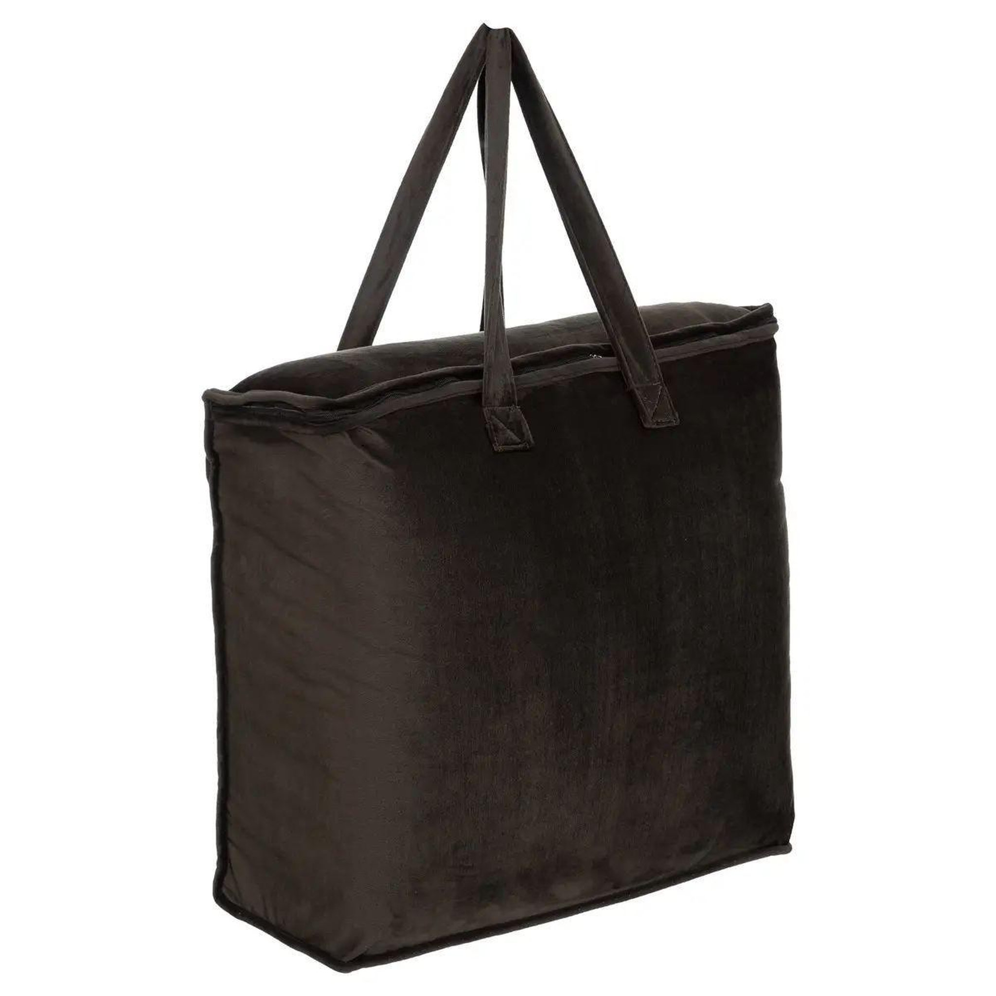 Voir la diapositive 3 : ATMOSPHERA Couvre lit en velours  jiling  240x260cm gris foncé