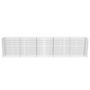 Voir la diapositive 5 : VIDAXL Lit sureleve a gabion Acier galvanise 450x50x100 cm