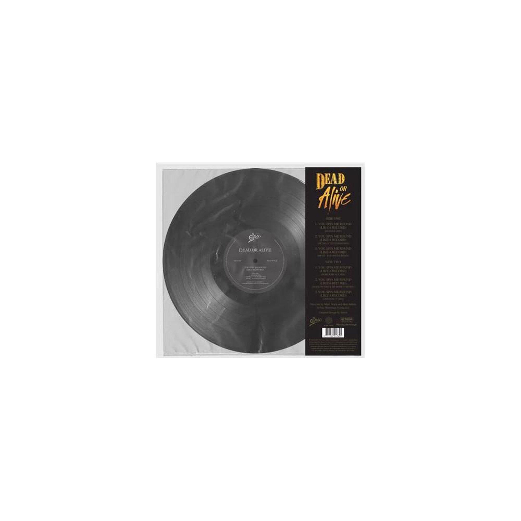 Album vinyle LP noir Dead or Alive - You Spin Me Round Like A Record