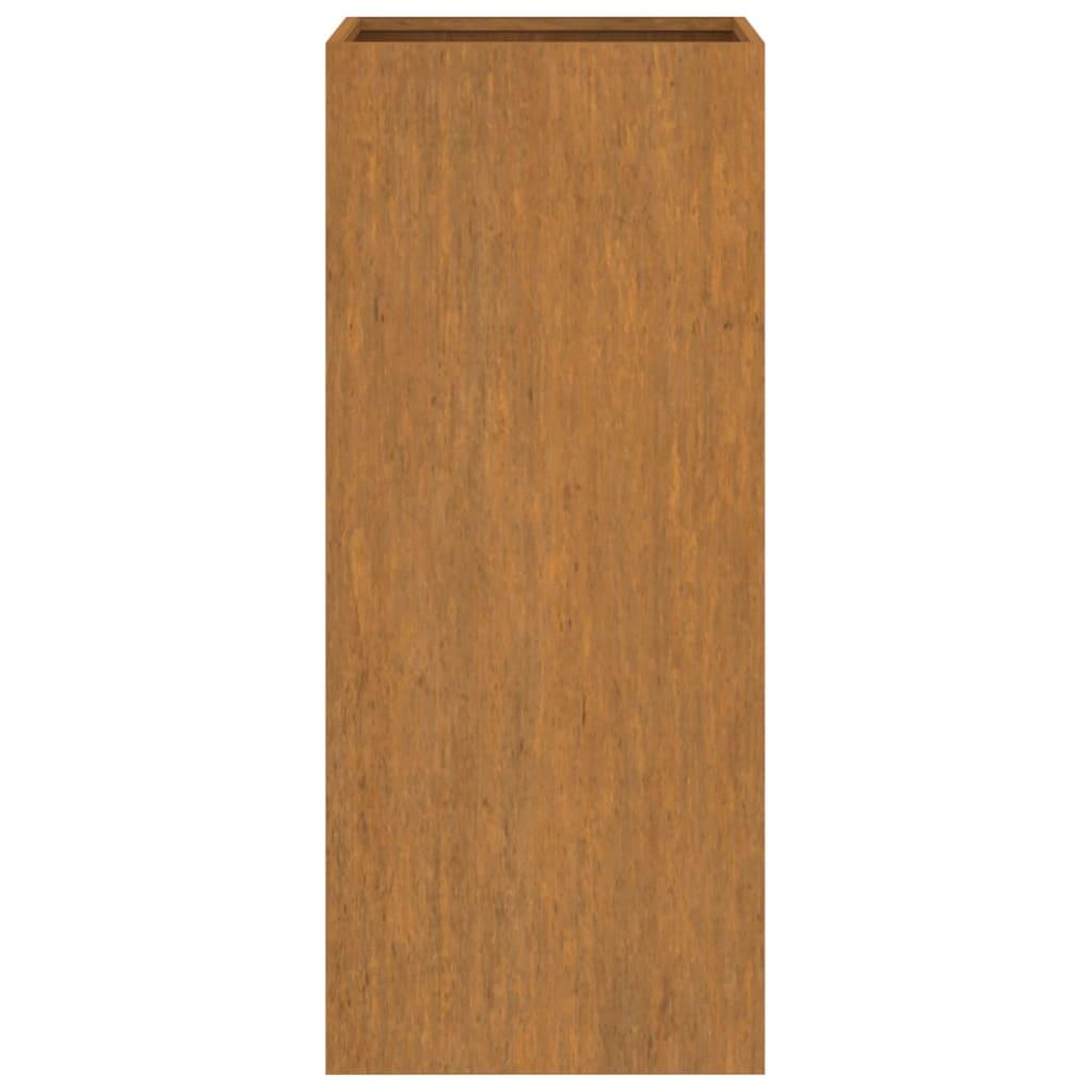 Voir la diapositive 5 : VIDAXL Jardiniere 32x29x75 cm acier corten