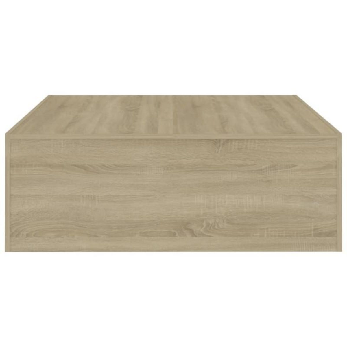 VIDAXL Table basse Chêne sonoma 100x100x35 cm Bois d ingénierie
