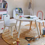 Voir la diapositive 2 : Atmosphera Kids Table Enfant Design  Douceur  60cm Blanc