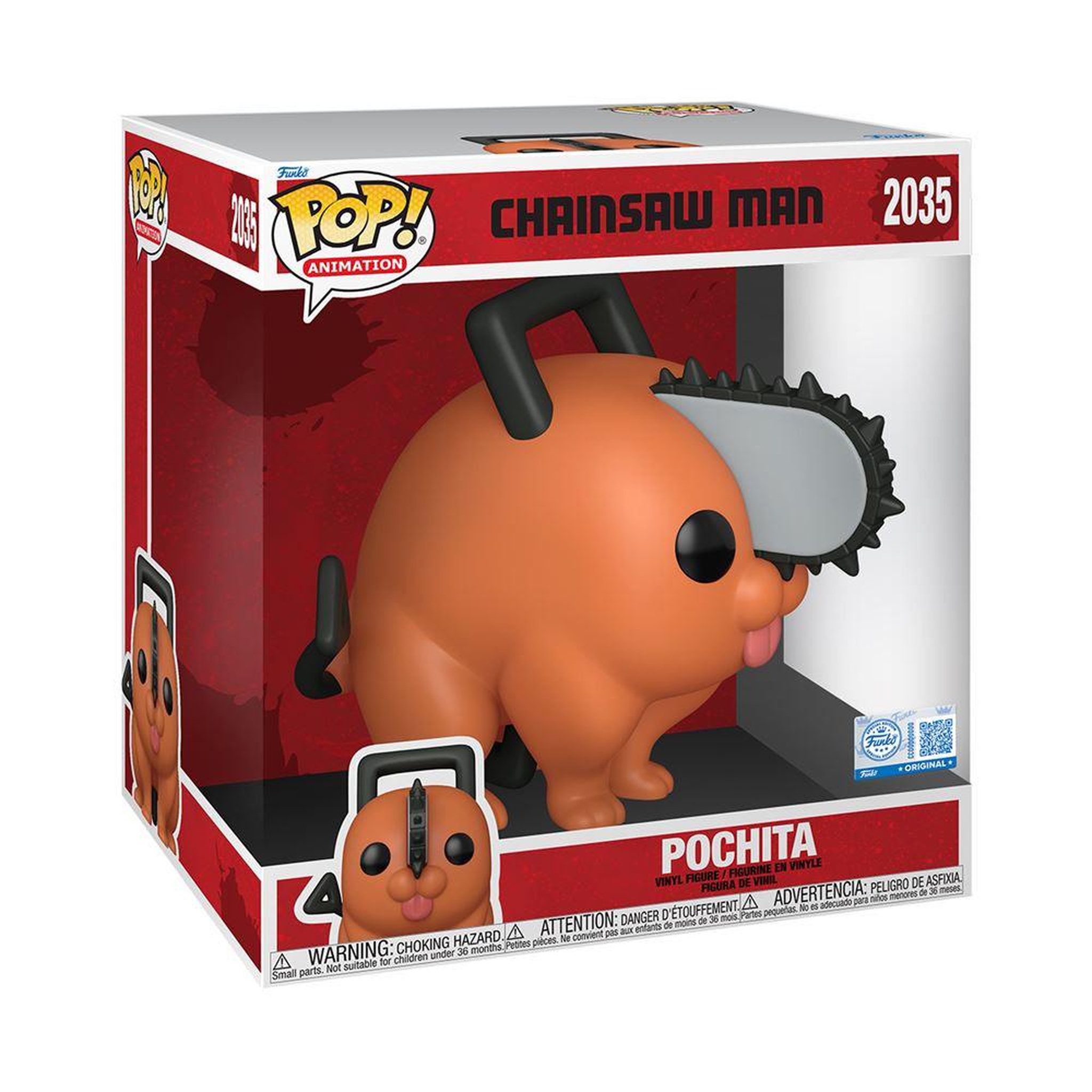 Funko Figurine Funko Pop Jumbo Chainsaw Man Pochita