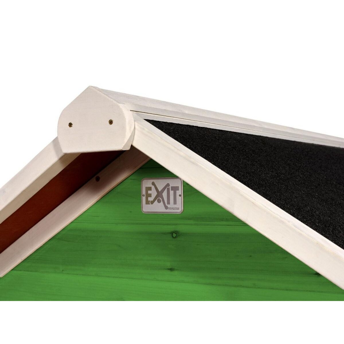 EXIT TOYS Maisonnette en bois pour enfants Loft 100 Vert - Exit Toys