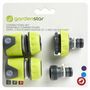 Voir la diapositive 2 : GARDENSTAR Ensemble 4 raccords - D15mm