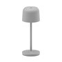 Voir la diapositive 1 : Lumisky Lampe de table sans fil SOPHIA Gris Aluminium H20CM