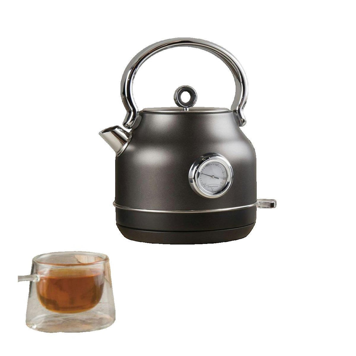 BERLINGER HAUS Bouilloire électrique BerlingerHaus 1,7 litre gris anthracite