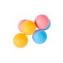 6 balles de Ping pong colorées