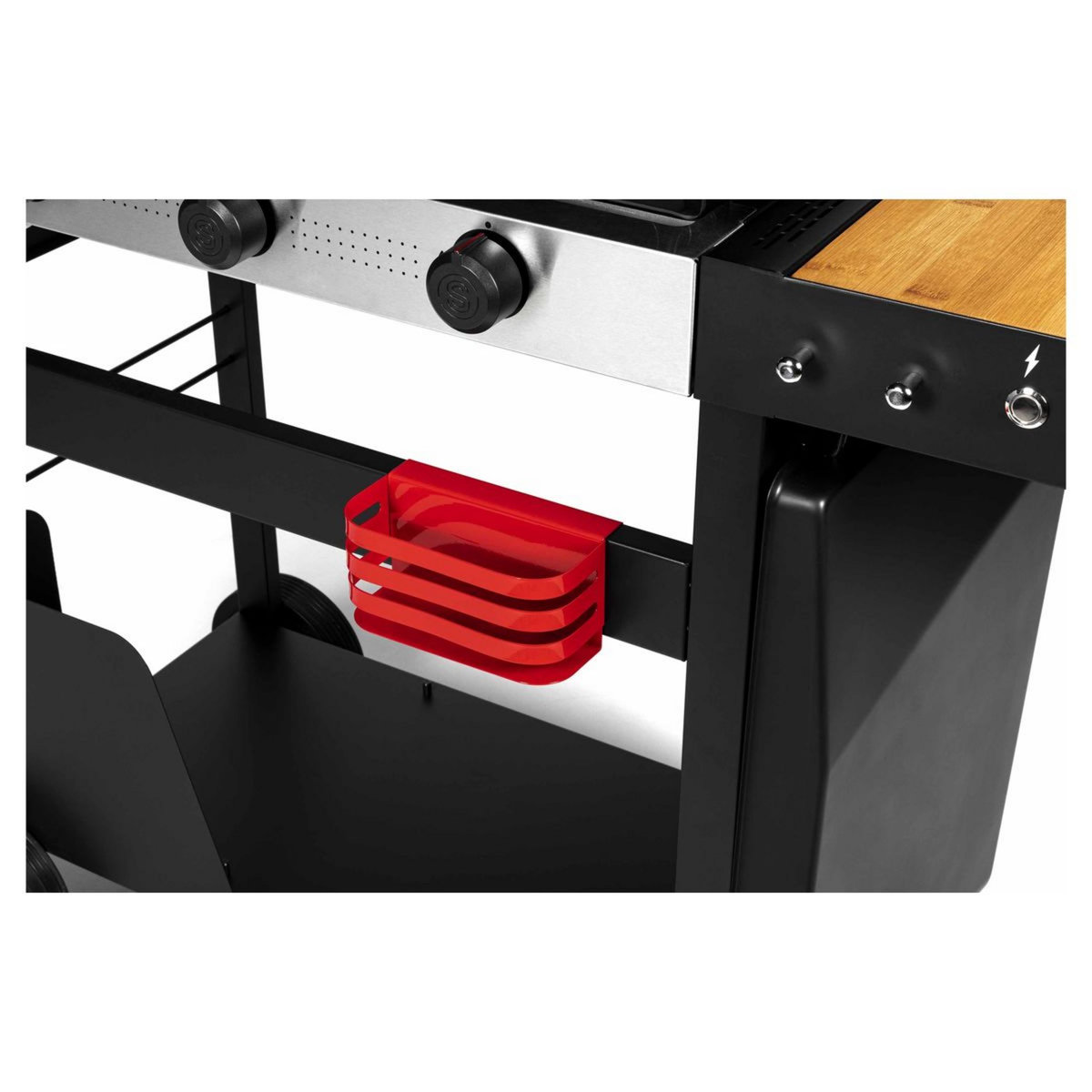 Somagic Plancha à gaz sur chariot SOLIA