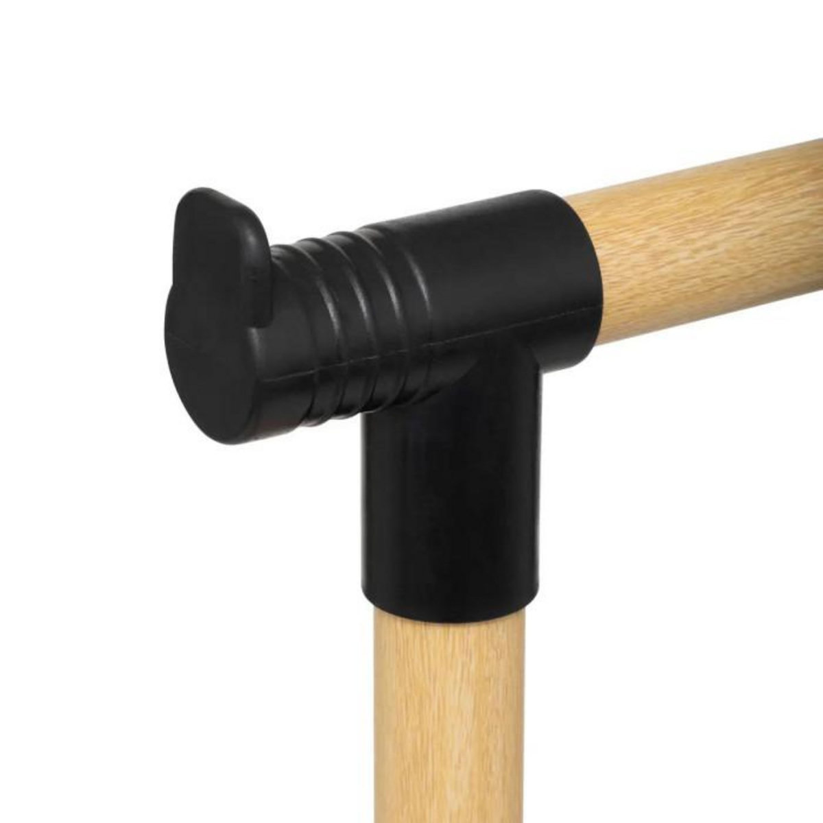 FIVE Portant à Vêtements Double en Inox  Woody  165cm Noir