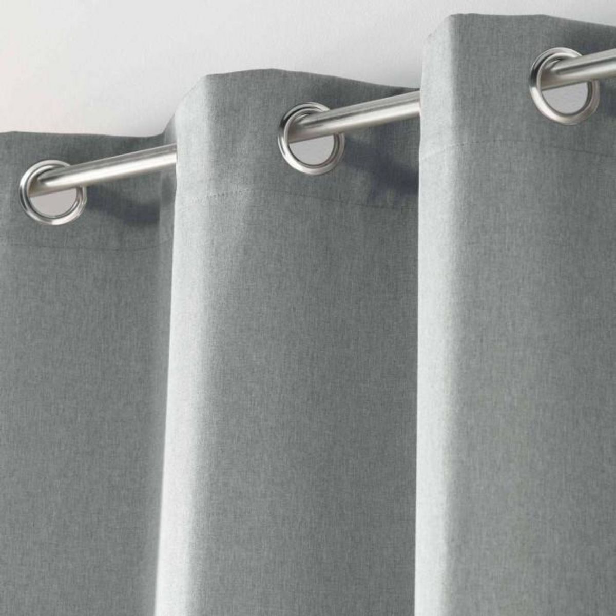 Paris Prix Rideau à Œillets  Solena  140x260cm Gris
