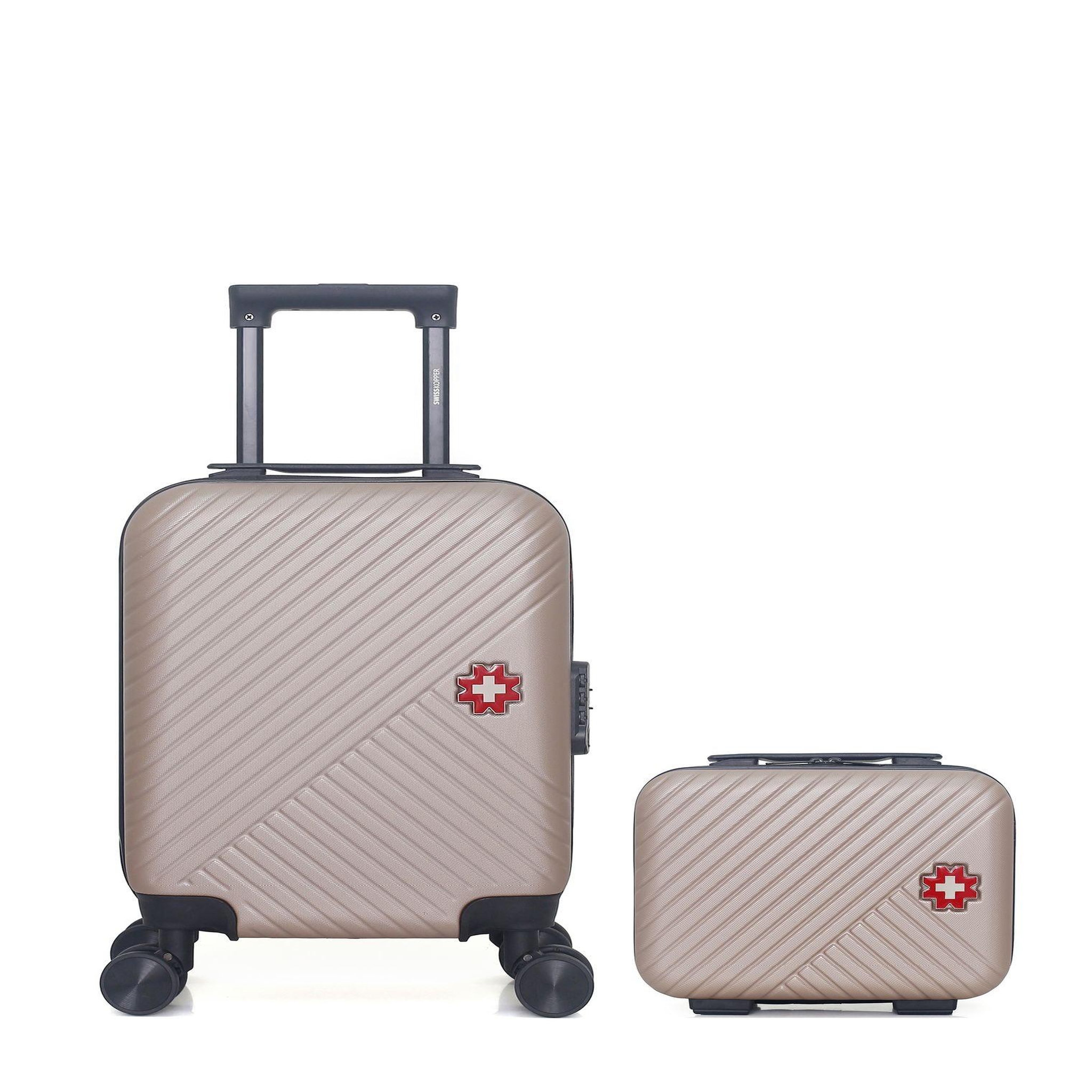 SWISS KOPPER Swiss kopper  -  lot de 2  -  valise cabine xxs et vanity spiez