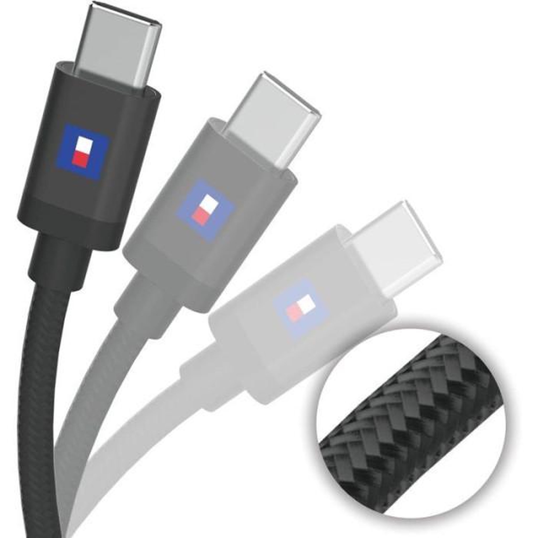 Voir la diapositive 3 : HORI Câble de charge USB-C a USB-C - Hori - PlayStation pour manette DualSense et DualSense Edge PS5 - Longueur 3 m - Noir