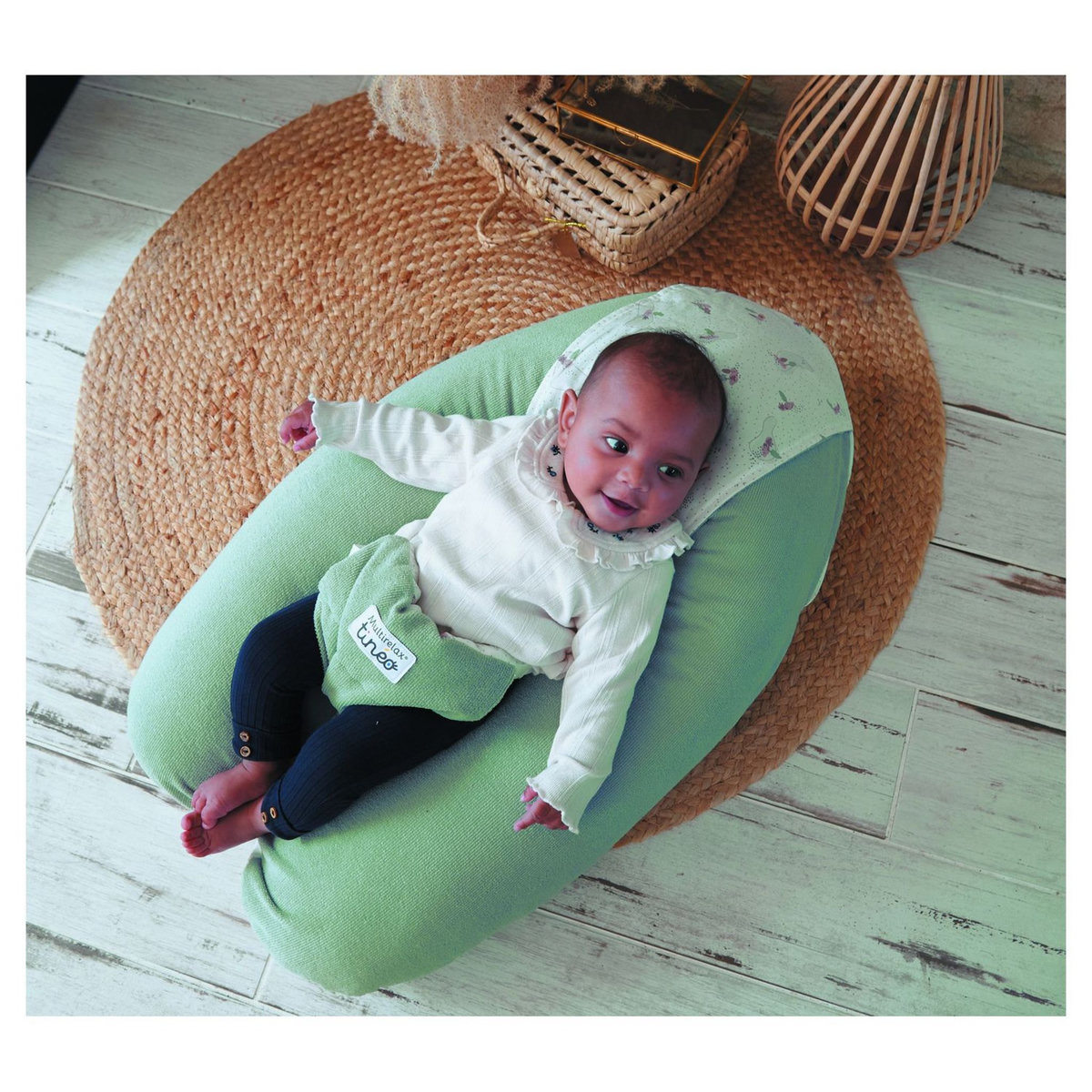 TINEO Coussin de maternité vert 