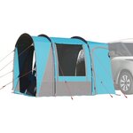 VIDAXL Tente de voiture 4 personnes bleu impermeable