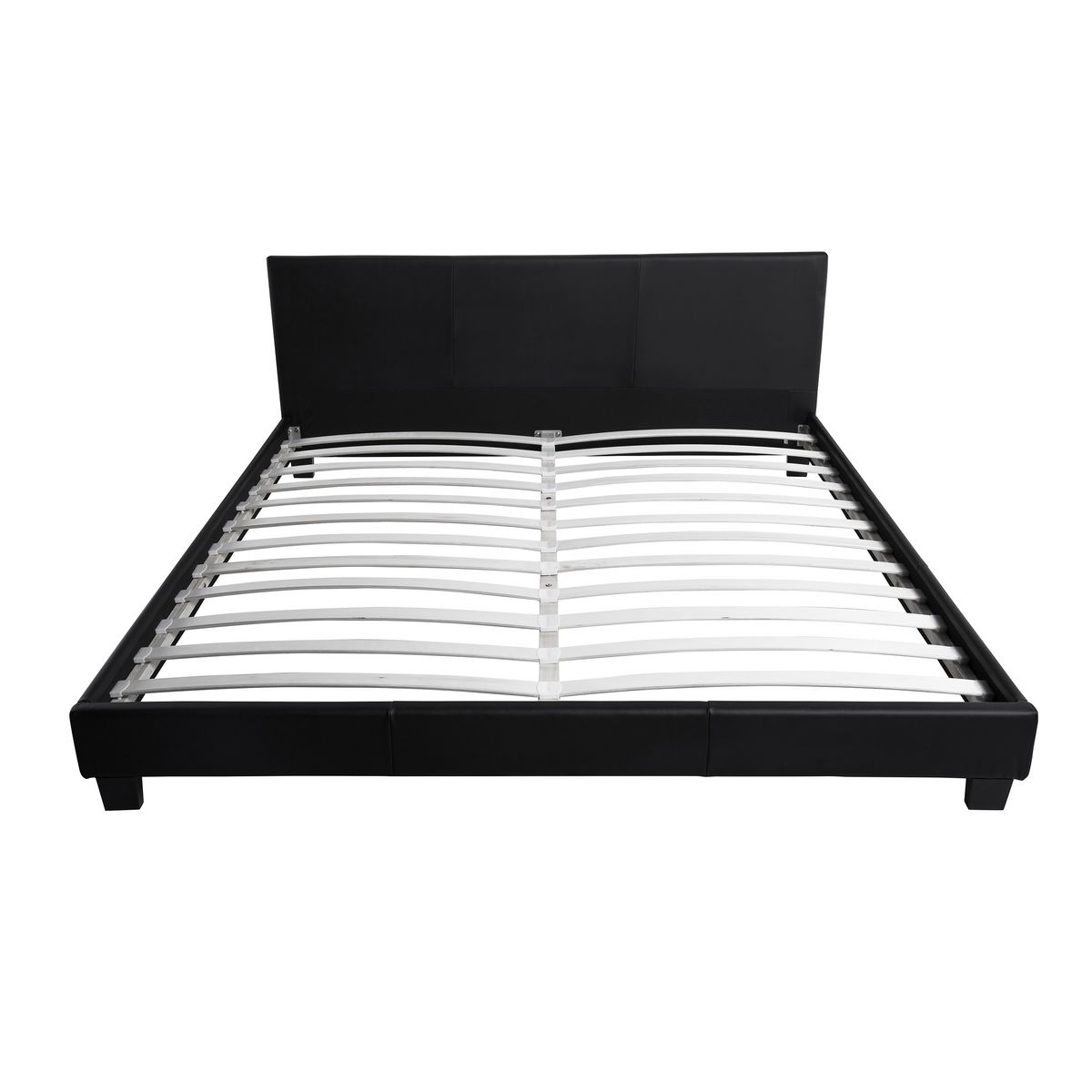 Lit avec tête de lit et sommier à lattes 160x200 cm MARTIN