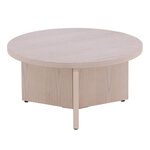 Paris Prix Table Basse Ronde  Salto  85cm Naturel