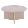 Voir la diapositive 1 : Paris Prix Table Basse Ronde  Salto  85cm Naturel