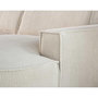 Voir la diapositive 5 : LISA DESIGN Spiaggia - canapé d'angle droit - forme arrondie - 5 places - en velours côtelé