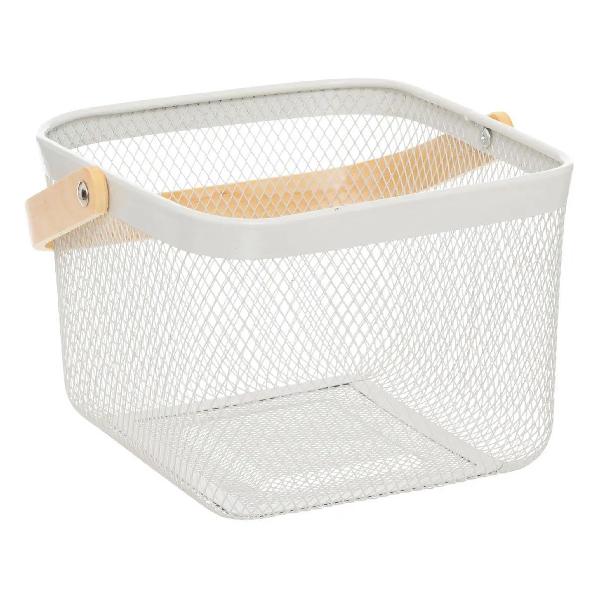 Voir la diapositive 2 : FIVE Corbeille à fruits avec anse  mayaj  26cm beige