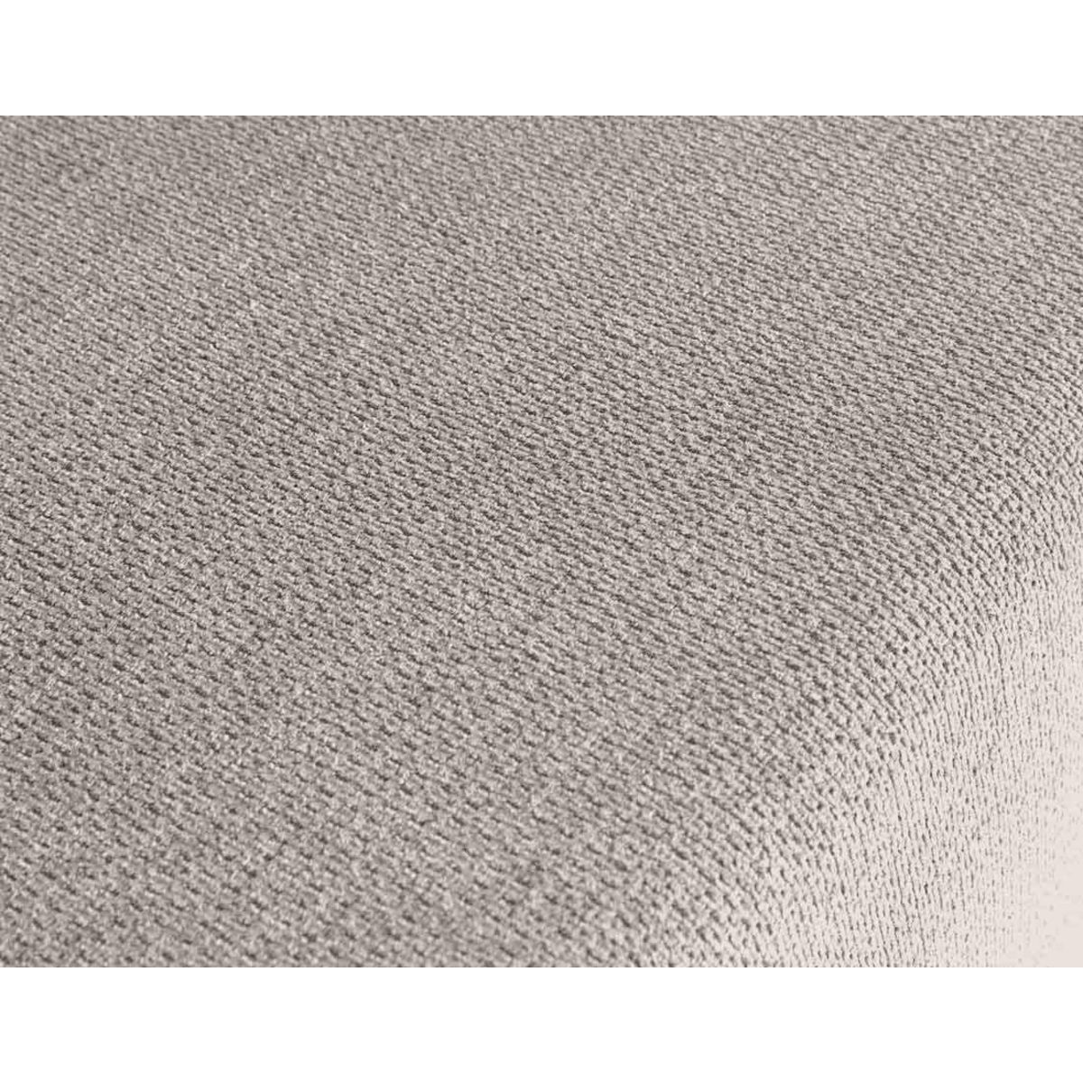 BEST MOBILIER Gloria - canapé d'angle réversible 4 places convertible avec coffre en tissu texturé