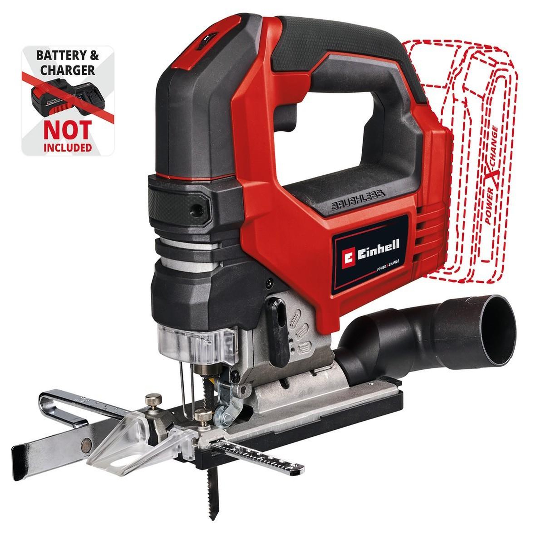 Einhell Scie sauteuse pendulaire sans fil TP-JS 18/135 Li BL
