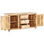 Voir la diapositive 3 : VIDAXL Buffet 151x40x75 cm Bois d'acacia brut